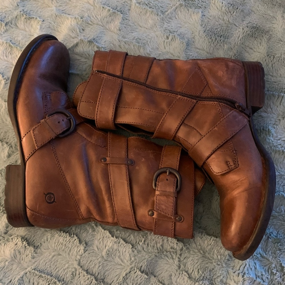 Leather Boots